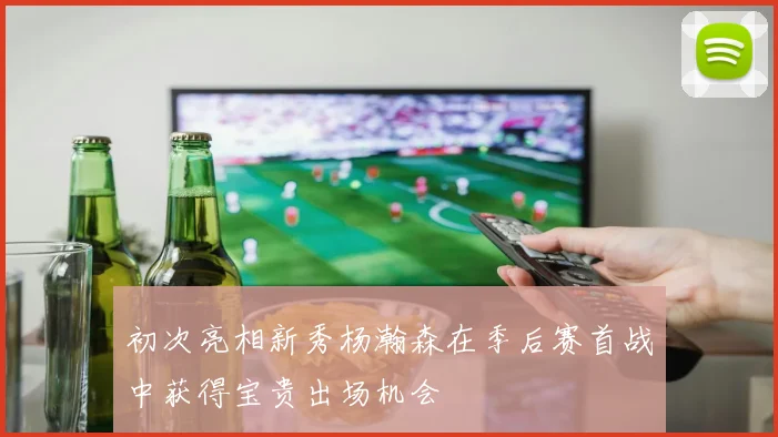 初次亮相新秀杨瀚森在季后赛首战中获得宝贵出场机会